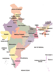 Small India Map